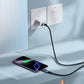 BWOO Type-C To Lightning Charging Cable with LED Display 30W (1M) – Black [BO-X323C-L]
