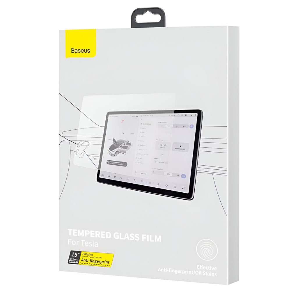 Baseus Tempered Glass Film For Tesla Model 3/Y - Clear