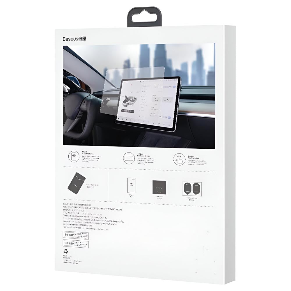 Baseus Tempered Glass Film For Tesla Model 3/Y - Clear