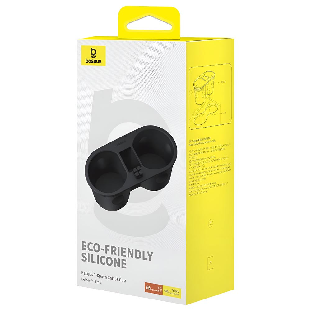 Baseus T-Space Series Cup Holder for Tesla Model 3/Y