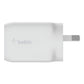 Belkin BoostUp Pro Charge Dual USB-C 65W GaN Wall Charger