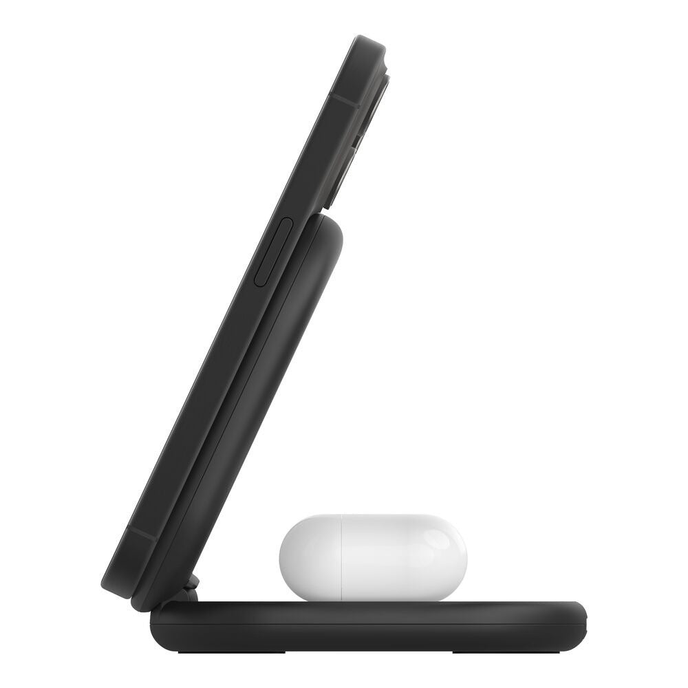 Belkin BoostCharge 2-in-1 Foldable 15W Wireless Charger Qi2 with 36W Wall Charger – Black