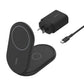 Belkin BoostCharge 2-in-1 Foldable 15W Wireless Charger Qi2 with 36W Wall Charger – Black