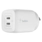 Belkin BoostUp Pro Charge Dual USB-C 65W GaN Wall Charger