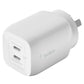Belkin BoostUp Pro Charge Dual USB-C 65W GaN Wall Charger