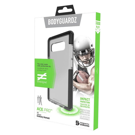 BodyGuardz Ace Pro Case For Galaxy Note8 - Black