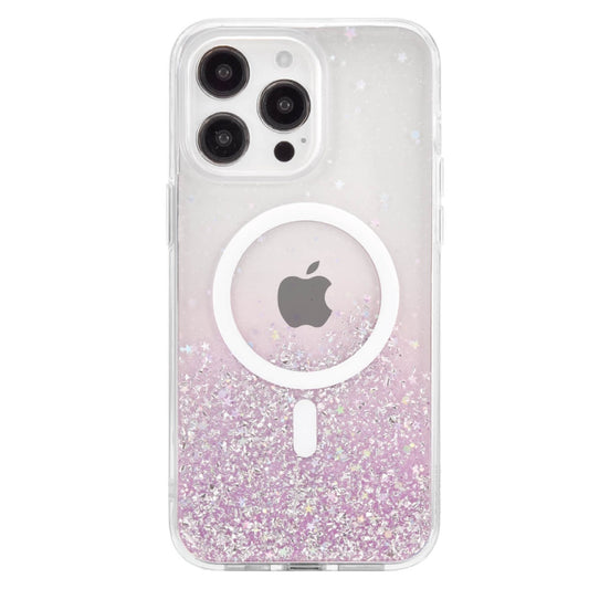 Bryten Starburst Magsafe Case For iPhone 15 Pro - Pink