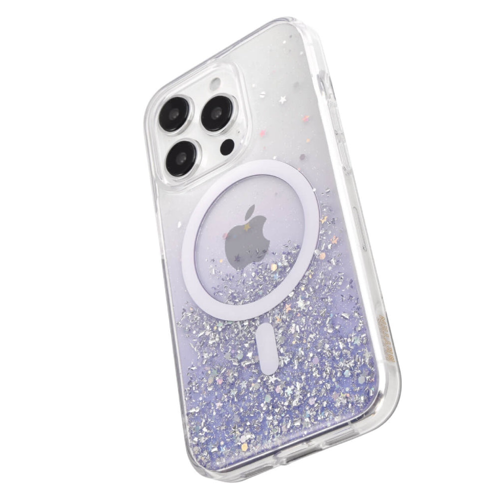 Bryten Starburst Magsafe Case For iPhone 15 Pro - Purple
