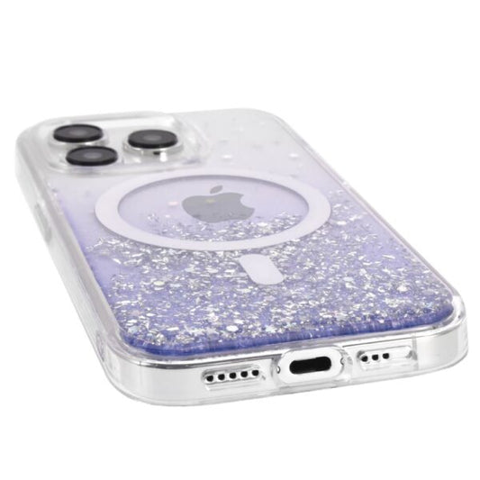 Bryten Starburst Magsafe Case For iPhone 15 Pro - Purple