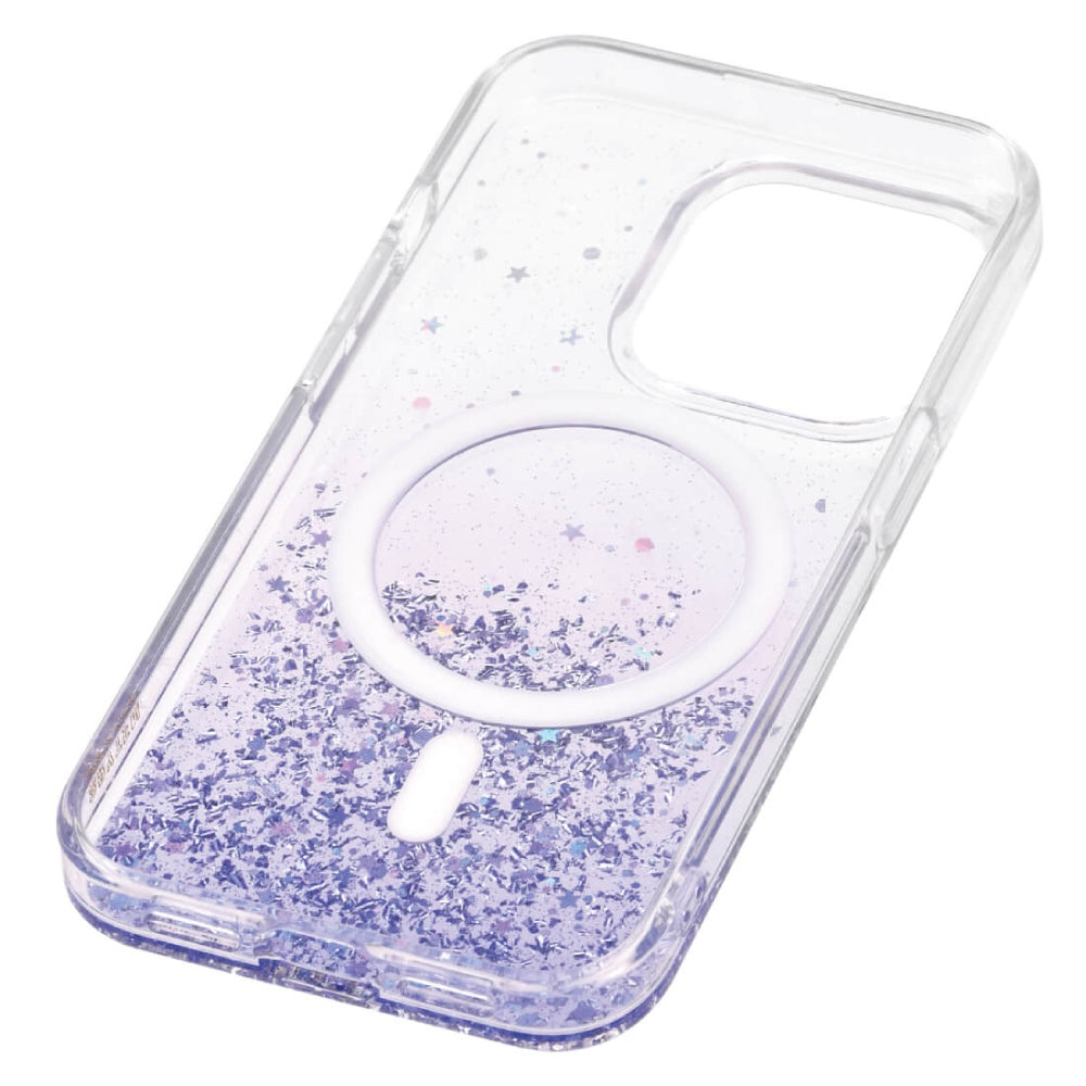 Bryten Starburst Magsafe Case For iPhone 15 Pro - Purple