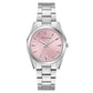 Bulova Classic Surveyor Quartz Ladies Pink Dial Women’s Watch (96L348)