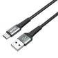 BWOO USB-A to Type-C Fast Charging Data Cable (3M)(BO-X288C-3M) – Black