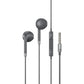 BWOO Hi-Fi Sound Quality Stereo Wired Earphones (1.2M)(BO-HF20) – Black