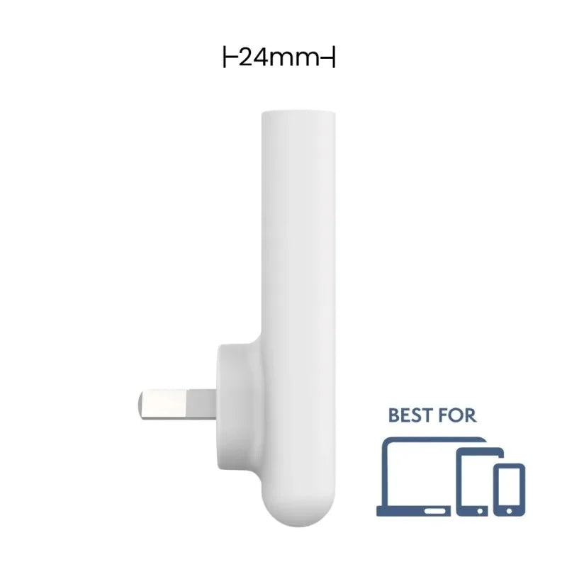 EFM 65W Slimline Wall Charger With GaN Power Delivery and PPS – White