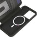 Case-Mate Leather Wallet MagSafe Case For iPhone 14 Plus - Black