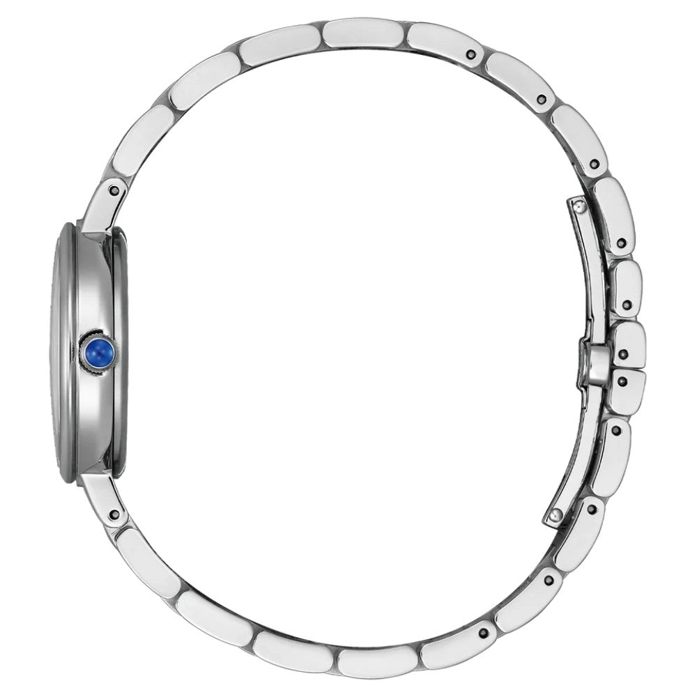 Citizen Eco-Drive White Dial Stainless Steel Women's Watch (EM0990-81A)