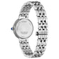 Citizen Eco-Drive White Dial Stainless Steel Women's Watch (EM0990-81A)