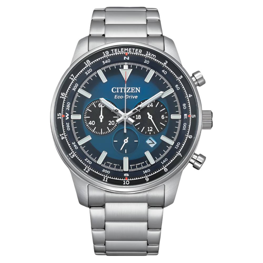 Citizen Chronograph Eco-Drive Blue Dial Men’s Watch (CA4500-91L)