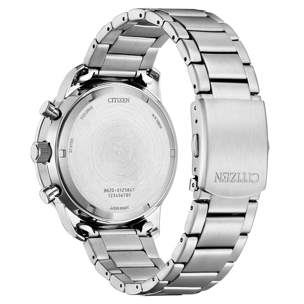 Citizen Chronograph Eco-Drive White Dial Men’s Watch (CA4500-91A)