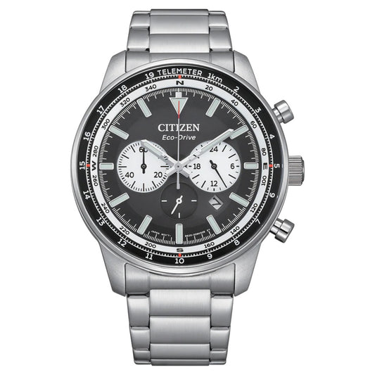 Citizen Eco-Drive Chronograph Black Dial Men’s Watch (CA4500-91E)