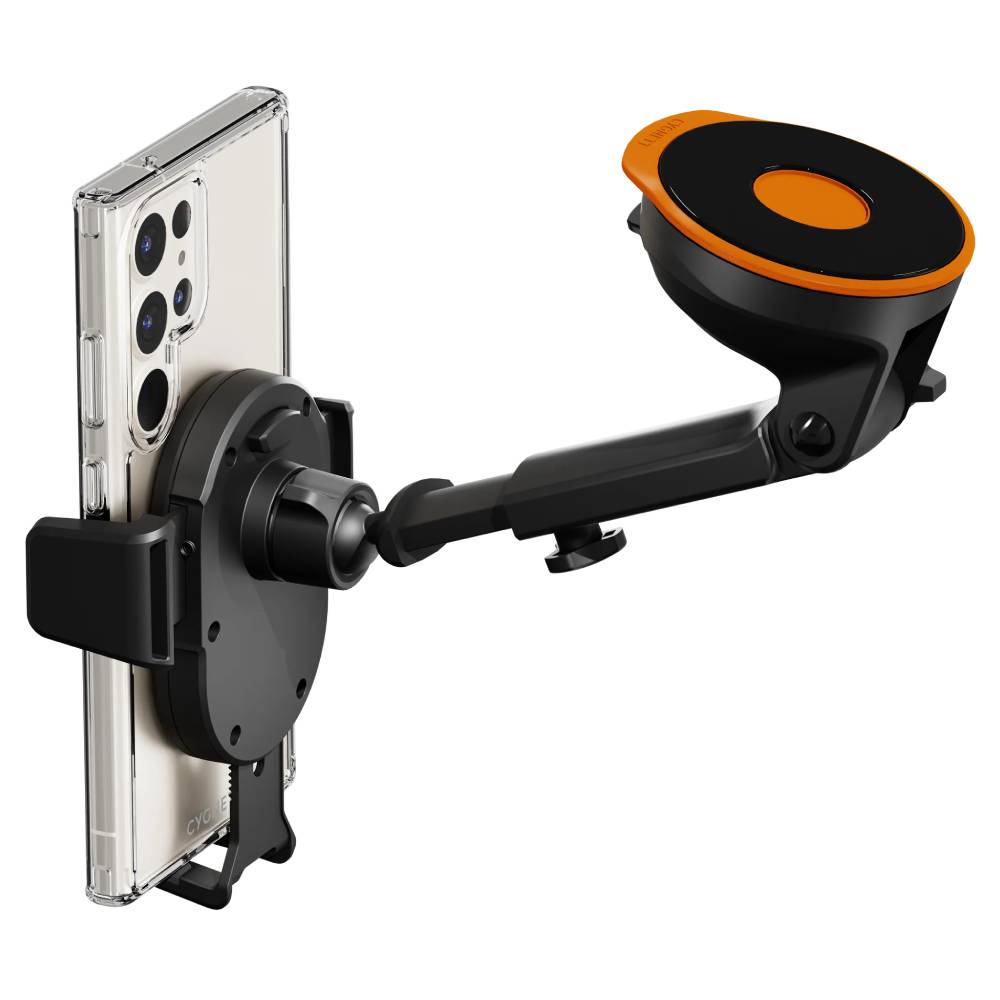 Cygnett 15W EasyMount Universal Extendable Mount & Wireless Charger – Black