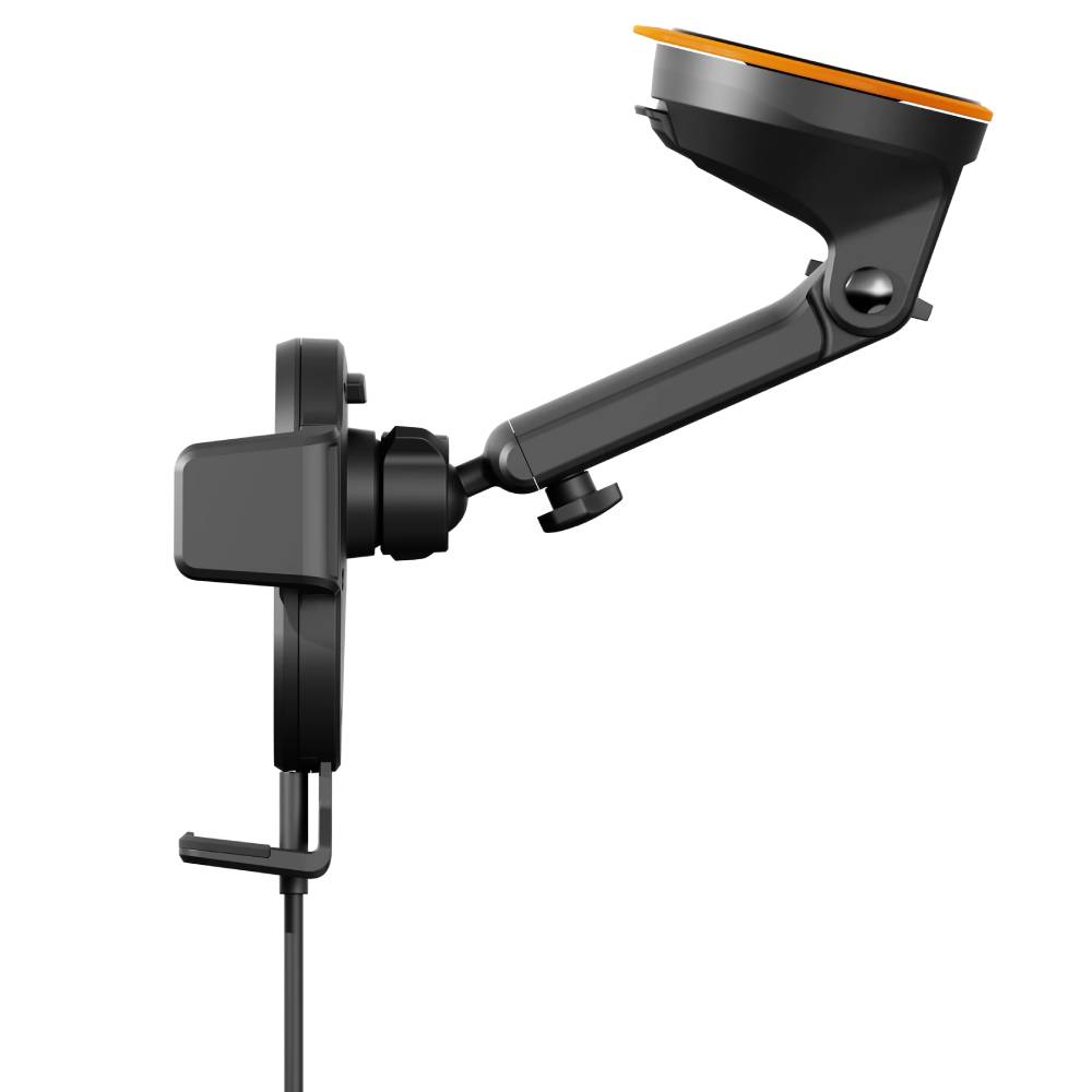 Cygnett 15W EasyMount Universal Extendable Mount & Wireless Charger – Black