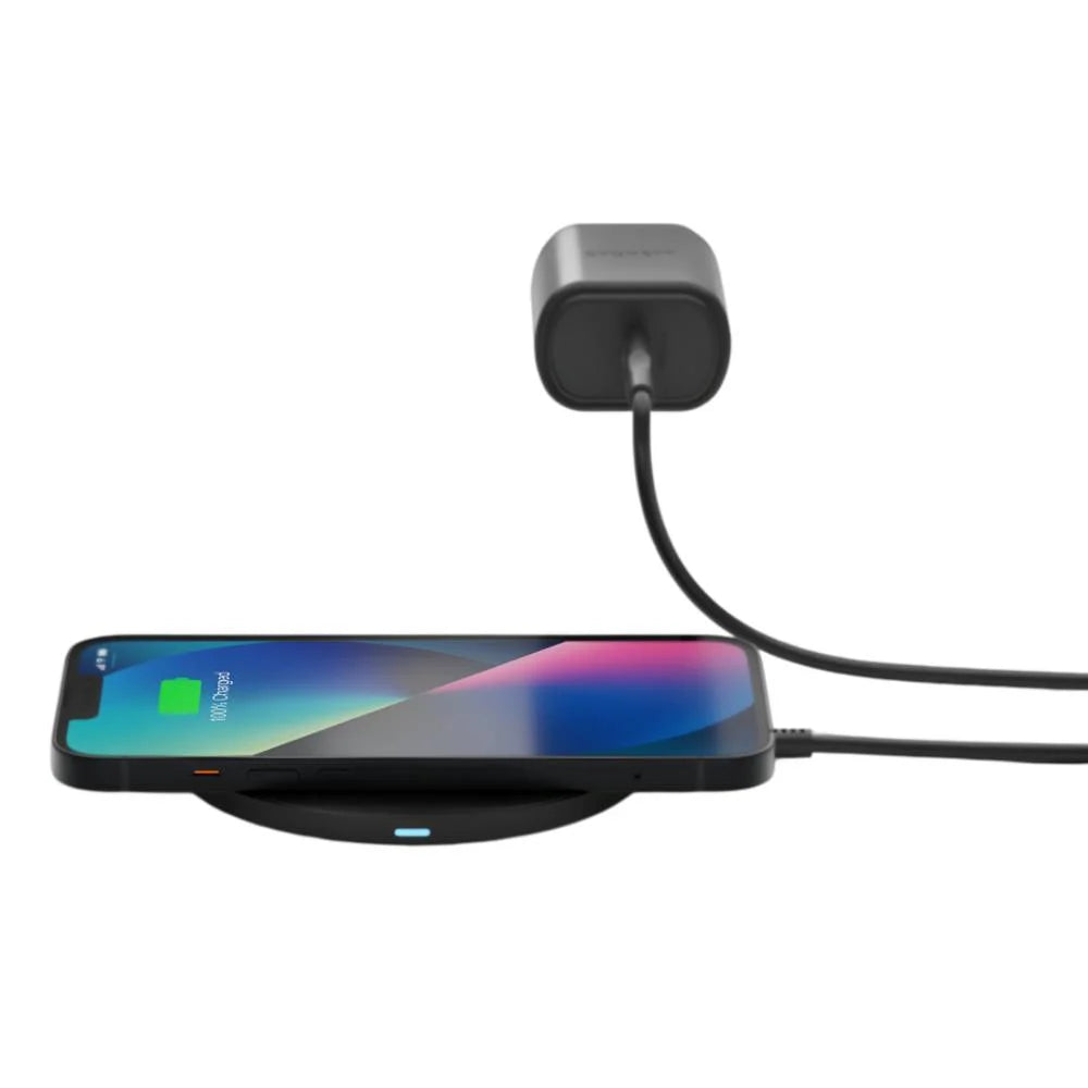 Cygnett 15W Wireless Charging Bundle + 20W Charger & Cable – Black