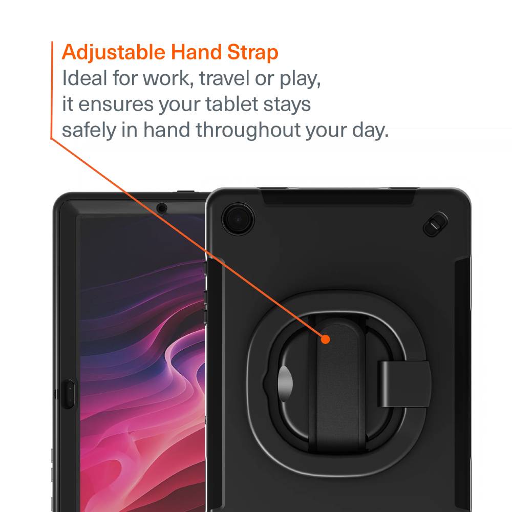 Cygnett GripStand Heavy Duty Case (Suits Galaxy Tab A9+/ Tab A11+) – Black