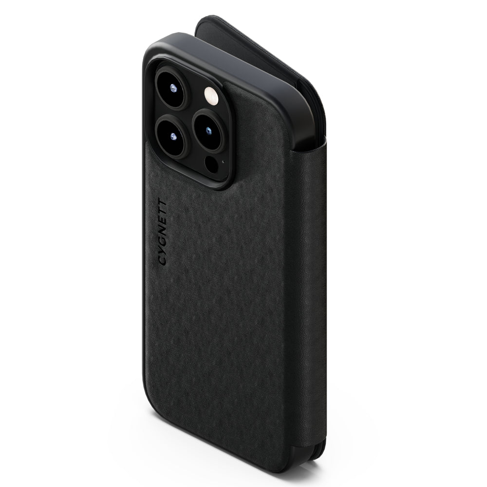 Cygnett Magnetic MagSafe Wallet Case For iPhone 15 Pro Max - Black