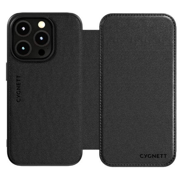 Cygnett Magnetic MagSafe Wallet Case For iPhone 15 Pro - Black