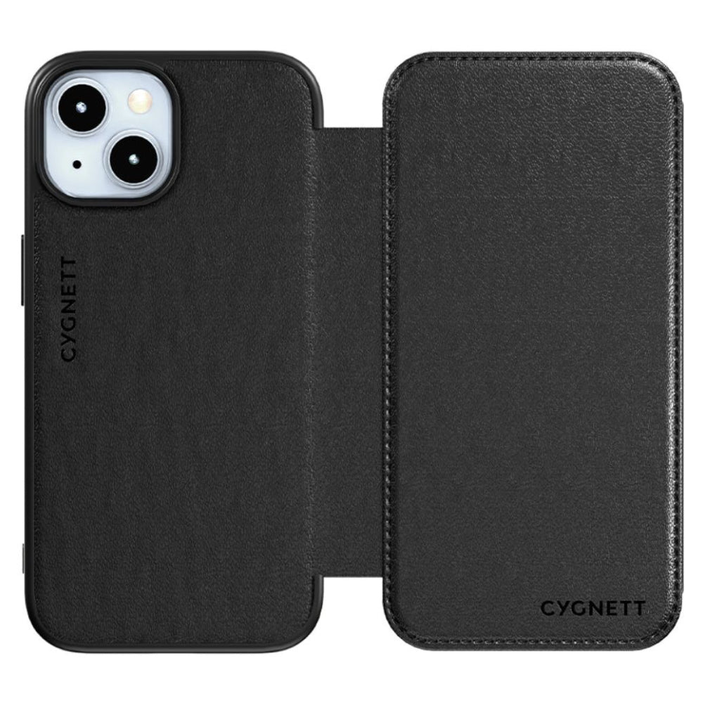Cygnett Magnetic MagSafe Wallet Case For iPhone 15 Plus - Black