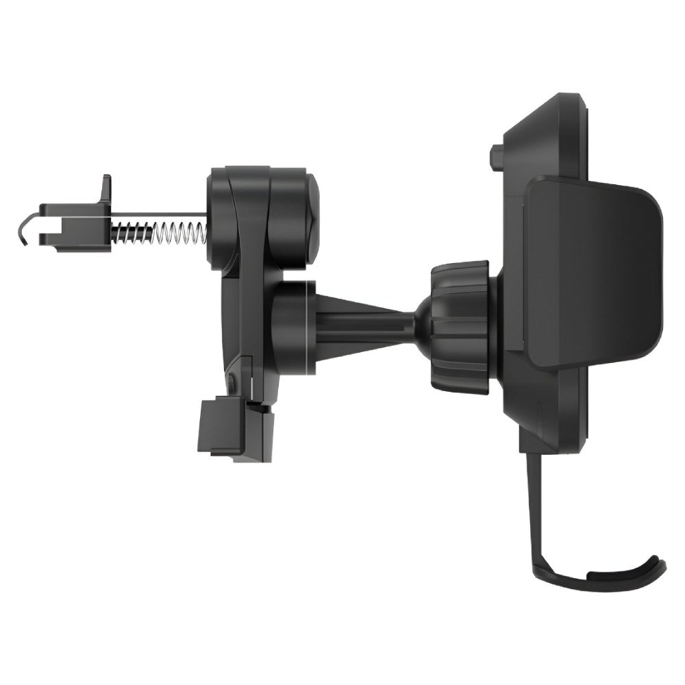 Cygnett Wireless 10W Vent Car Charger Mount + Car Charger and Cable – Black