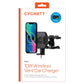 Cygnett Wireless 10W Vent Car Charger Mount + Car Charger and Cable – Black