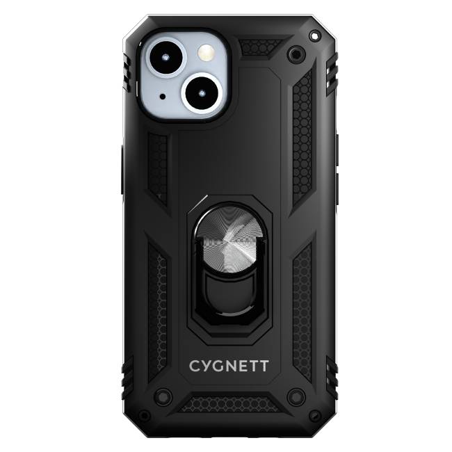 Cygnett Rugged Case For iPhone 15 - Black