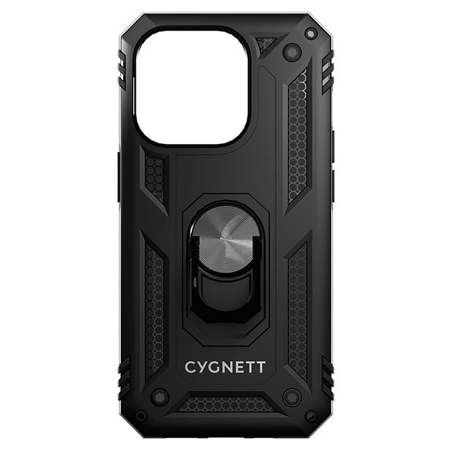 Cygnett Rugged Case For iPhone 15 Pro - Black