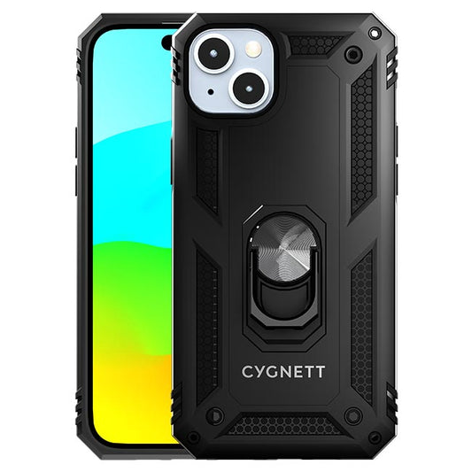 Cygnett Rugged Case For iPhone 15 Plus - Black