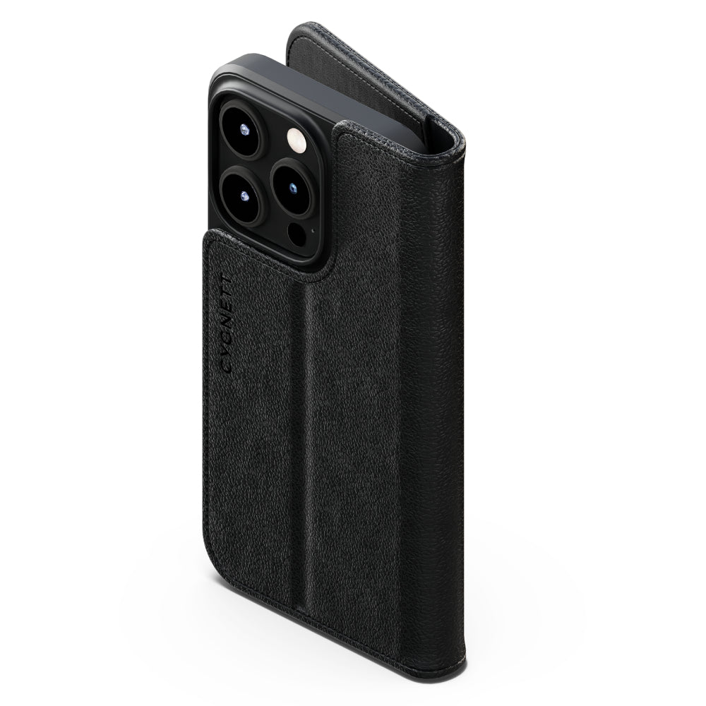 Cygnett Urban Wallet Case For iPhone 15 Pro - Black