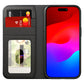 Cygnett Urban Wallet Case For iPhone 15 Pro - Black