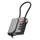 Cygnett Voyager Bluetooth TravelTag TSA Lock with USB-C Recharging – Black