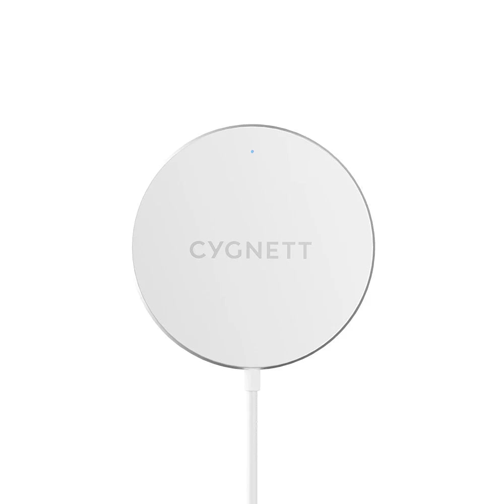 Cygnett MagCharge Magnetic Wireless Charging Cable 1.2M – White