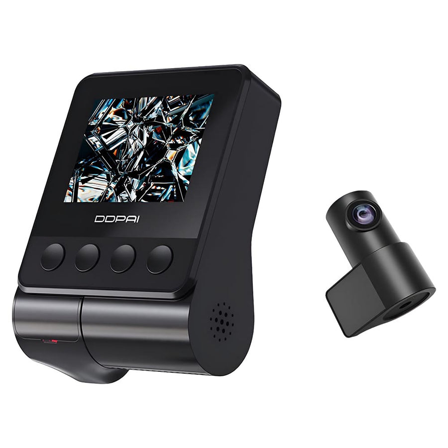 DDPAI Z40 GPS Dual Channel Dash Cam 3K Front and FHD Rear Camera