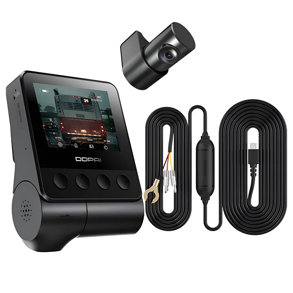 DDPAI Z40 GPS Dual Channel Dash Cam 3K Front and FHD Rear Camera