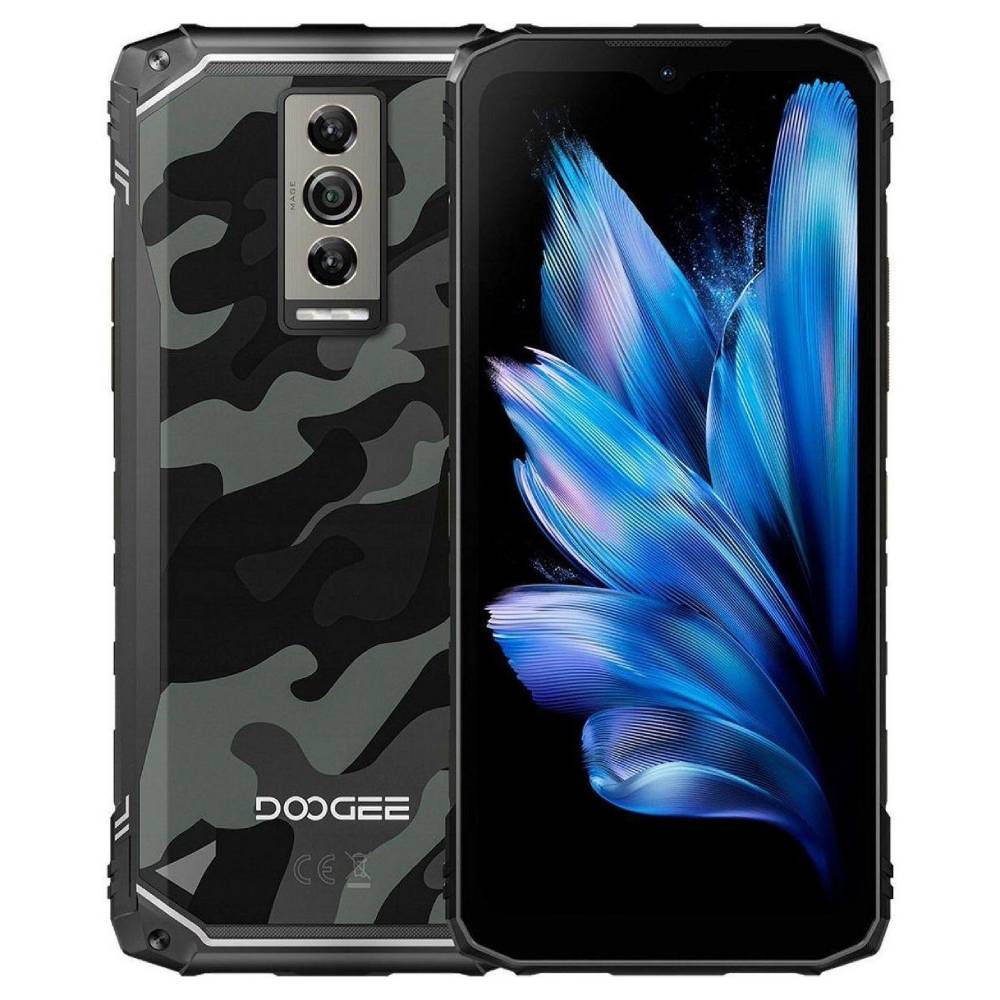 DOOGEE Blade10 4G (6.56-Inch, 4GB RAM+128GB Storage) Rugged SmartPhone – Gray