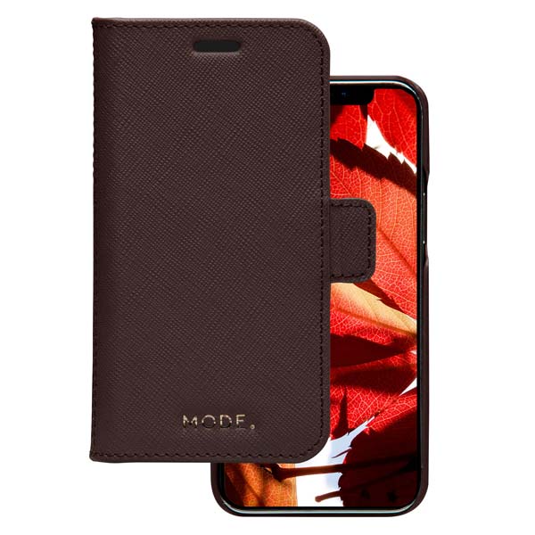 Dbramante Detachable New York Case For iPhone 12 Mini - Dark Chocolate