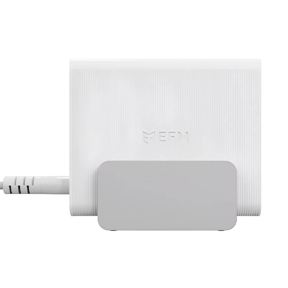 EFM 100W GaN Desktop Power Station with 4 x USB-C Ports – White
