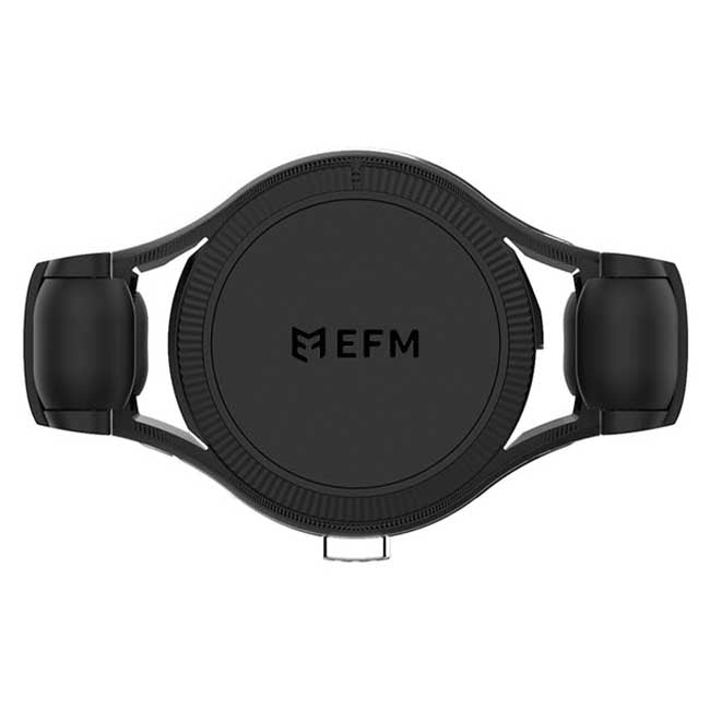 EFM 15W Wireless Car Vent Mount Charger With 18W Car Charger - Graphite