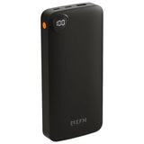 EFM 20,000mAh Essential Power Bank with Digital Display – Black