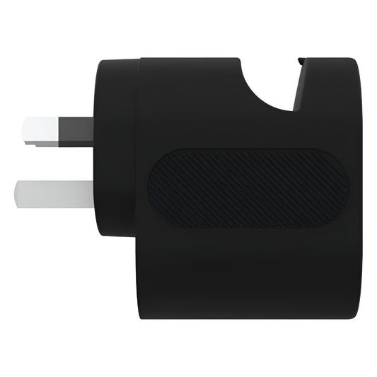 EFM 35W Dual Type-C Port Wall Charger With Power Delivery and PPS – Black