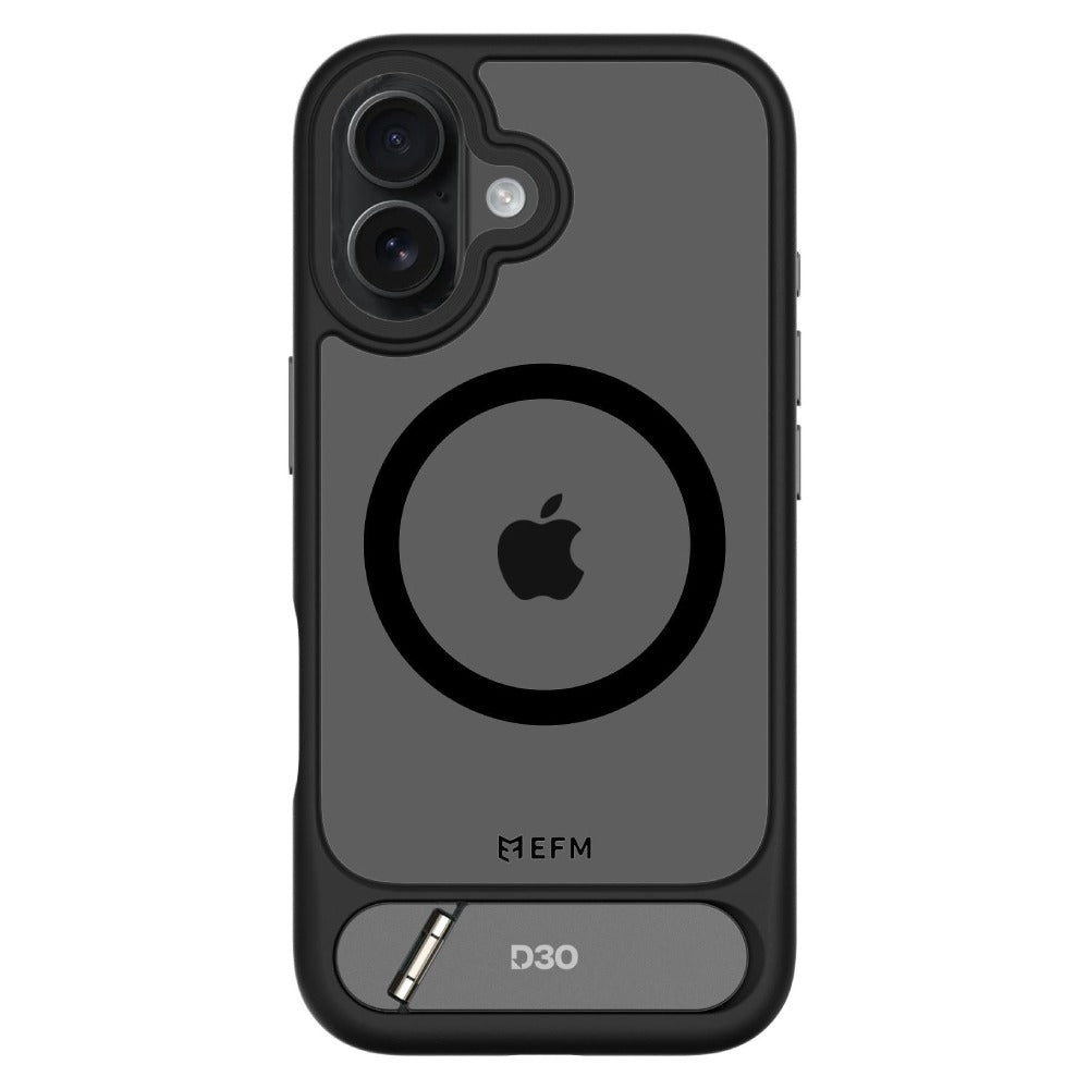 EFM Alta D3O Bio Case (Suits iPhone 17) - Black