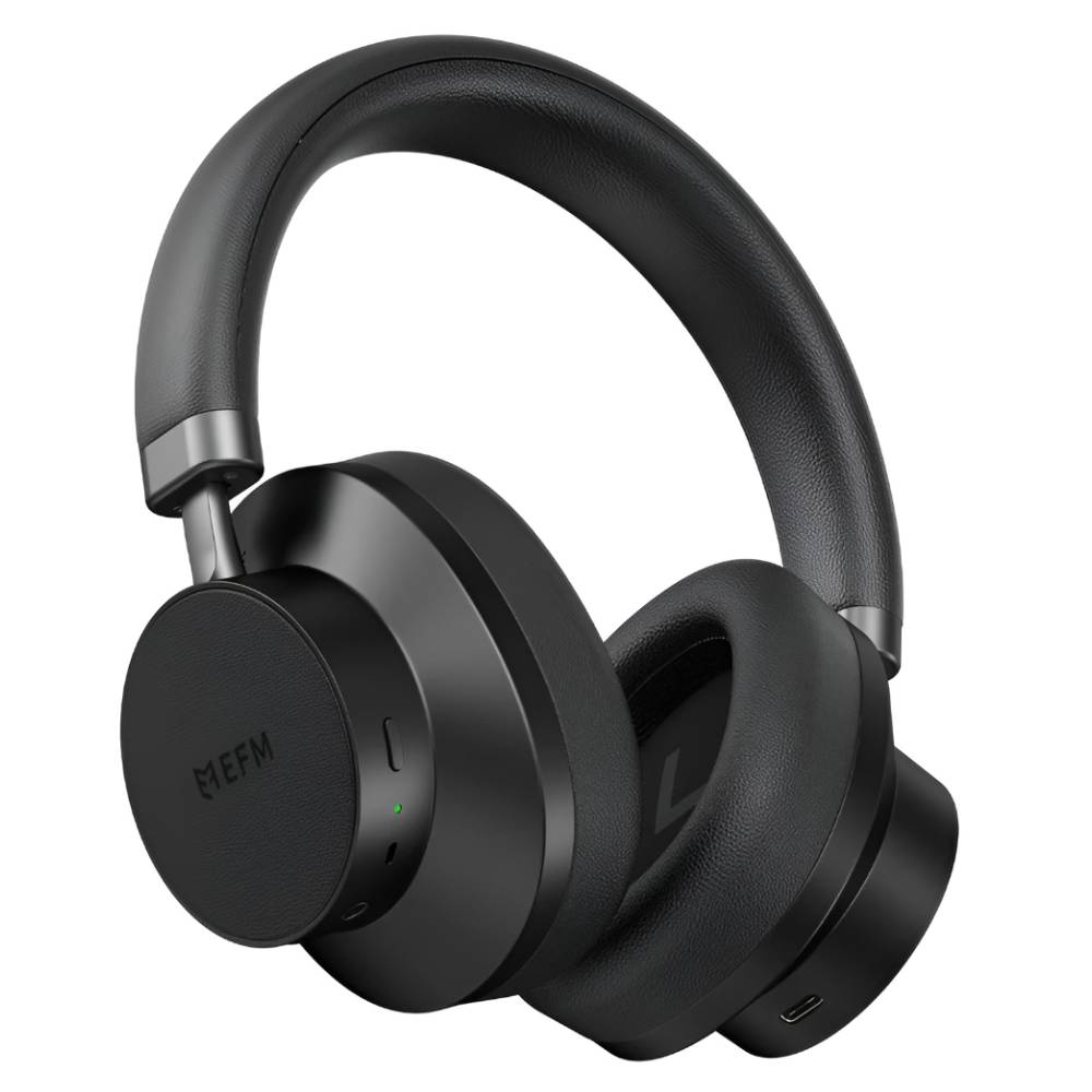 EFM Austin Studio Pro Over Ear Headphones With Hybrid ANC (Black)